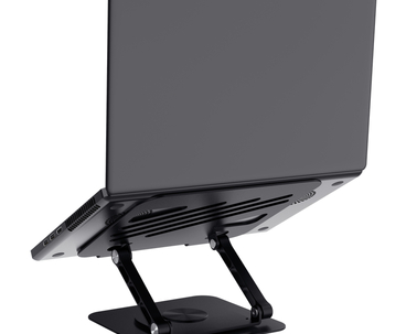 SOPORTE ELEVADOR METALICO PORTATIL ZEFF NEGRO TRUST