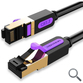 CABLE DE RED LATIGUILLO RJ45 CAT.7 STP AWG30 2 M NEGRO VENTION