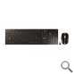 TECLADO + RATON WIRELESS BATERIA RECARGABLE JD 9100 NEGRO CHERRY